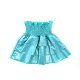 Bianca Skirt Aqua Glitter