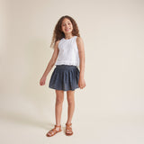 Summer Top & Embroidery Skirt set