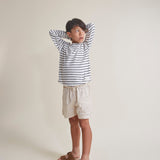 Linen Kurta Shirt & Bermuda Shorts set