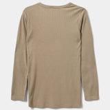 Petriciask Longsleeve T-Shirt | Dark Sand