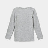 Petriciask Longsleeve T-Shirt | Grey Melange
