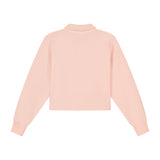 Pixy Polo Sweater | Pink Washed