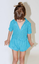 Load image into Gallery viewer, OseMini Blue Lumiere Shirt &amp; Shorts set
