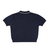 Xalapa Knitted Polo | Navy
