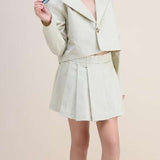 Clami2 Skirt | Ivory Stone