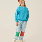 Blue Washed Sweatshirt