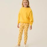 Yellow Washed Sweatshirt