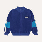 Color Block Zipped Sweatshirt | Blue