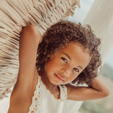 Teresa Embroidered Dress | Ecru