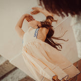 Teresa Embroidered Dress | Ecru