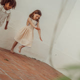 Teresa Embroidered Dress | Ecru