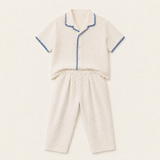 Camões Carrot Pants & Shirt Set | Ecru