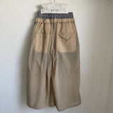 Layered Big Pocket Pants