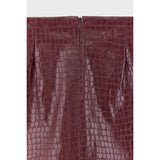 Parise Mini Skirt | Dried Tomato
