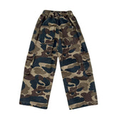 Unisex Cargo Pants | Caramel Brown Camouflage