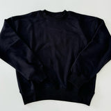 Tween Dylan Oversized Crew Sweatshirt - Black