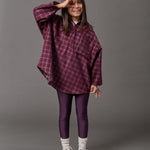 DOUUOD Leggings Valoroso lycra leggings in plum - campaign