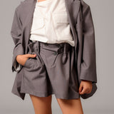 Blazer | Dark Grey Melange