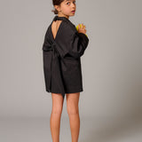 Gabardine Blazer | Black