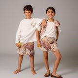 Skirt | Beige/Brown