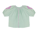 Colette Blouse & Cecile Skirt Set | Sage Green