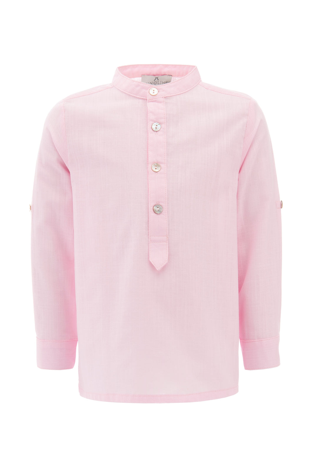 Pink Linen Shirt