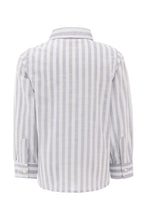 Load image into Gallery viewer, Grey Striped Shirt
