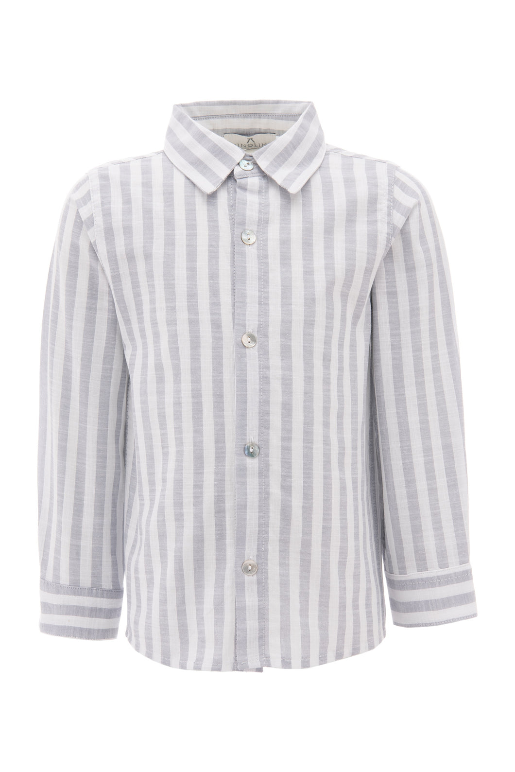 Grey Striped Shirt