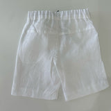Stripes Shirt & Leo White Shorts Set
