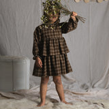 Elsa Dress | Hazelnut Check