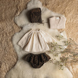 Adele Coulotte Bloomer Set | Honey Leopard