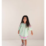 Colette Blouse & Cecile Skirt Set | Sage Green