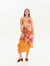 Load image into Gallery viewer, Sunflower | Mini Terry Tote Beach Bag
