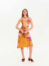 Load image into Gallery viewer, Sunflower | Mini Terry Tote Beach Bag
