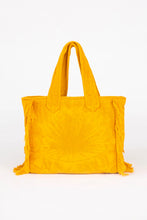Load image into Gallery viewer, Sunflower | Mini Terry Tote Beach Bag
