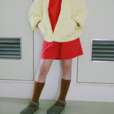 Yellow Quilted Jacket