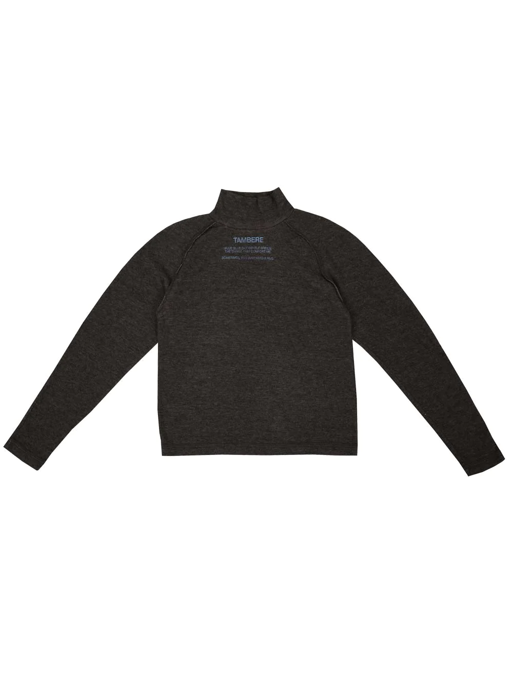 Riseley Charcoal Turtleneck