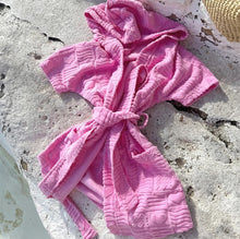 Load image into Gallery viewer, LOLLY BEACH ROBE - COTTON CANDY
