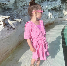 Load image into Gallery viewer, LOLLY BEACH ROBE - COTTON CANDY
