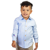 Anti-Spill Cotton Button Up Shirt