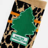 Pine Socks Leopard