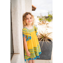 Load image into Gallery viewer, Serena Tassel Dress-Soleil
