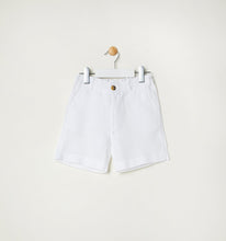 Load image into Gallery viewer, White Linen Shorts
