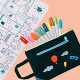 10 Thin Erasable Tip Markers