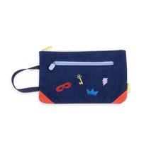 Load image into Gallery viewer, Denim Pouch
